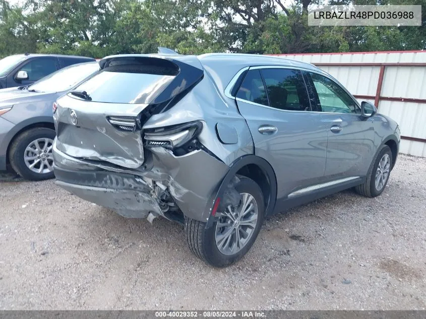 LRBAZLR48PD036988 2023 Buick Envision Preferred Fwd