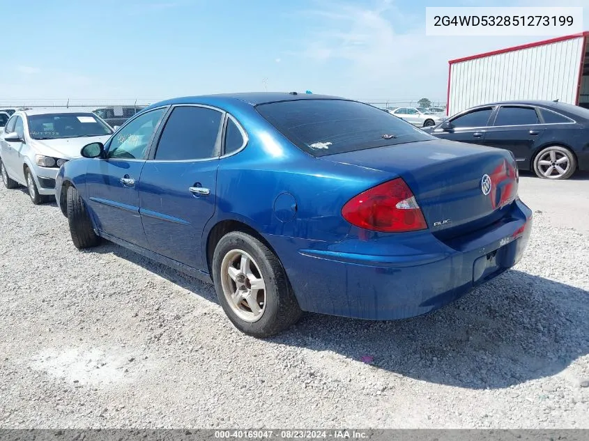 2005 Buick Lacrosse Cxl VIN: 2G4WD532851273199 Lot: 40169047