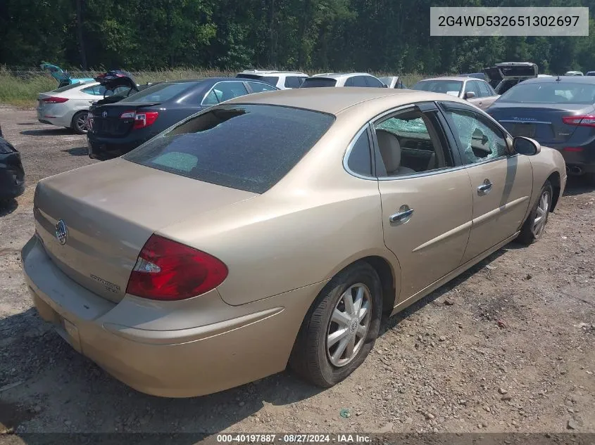 2005 Buick Lacrosse Cxl VIN: 2G4WD532651302697 Lot: 40197887