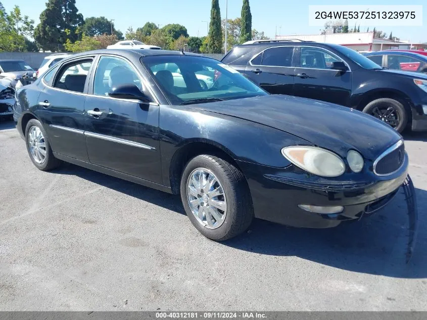 2005 Buick Lacrosse Cxs VIN: 2G4WE537251323975 Lot: 40312181