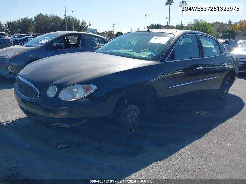 2005 Buick Lacrosse Cxs VIN: 2G4WE537251323975 Lot: 40312181