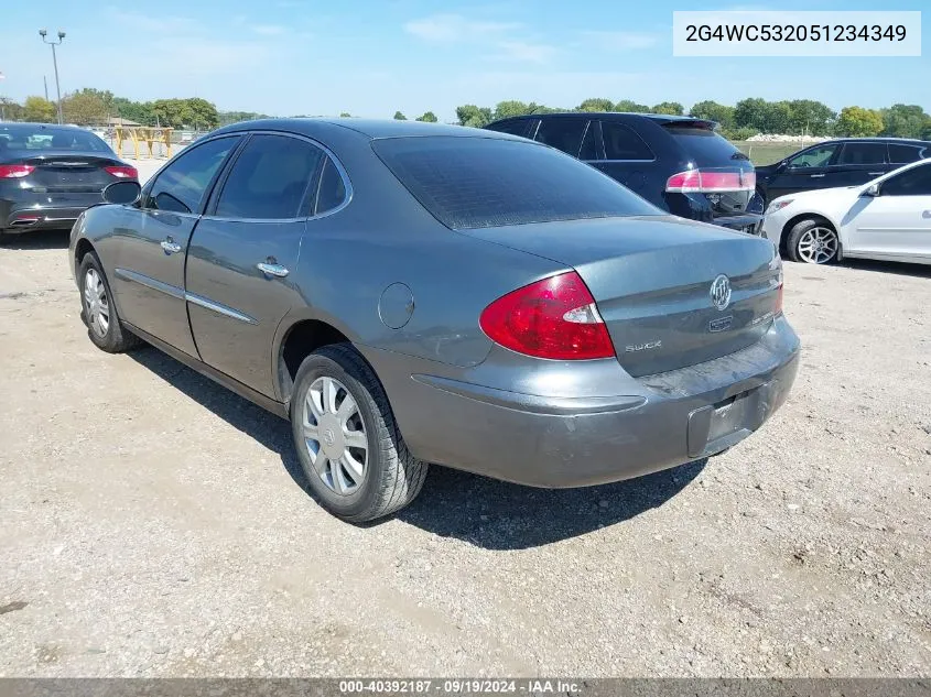 2005 Buick Lacrosse Cx VIN: 2G4WC532051234349 Lot: 40392187