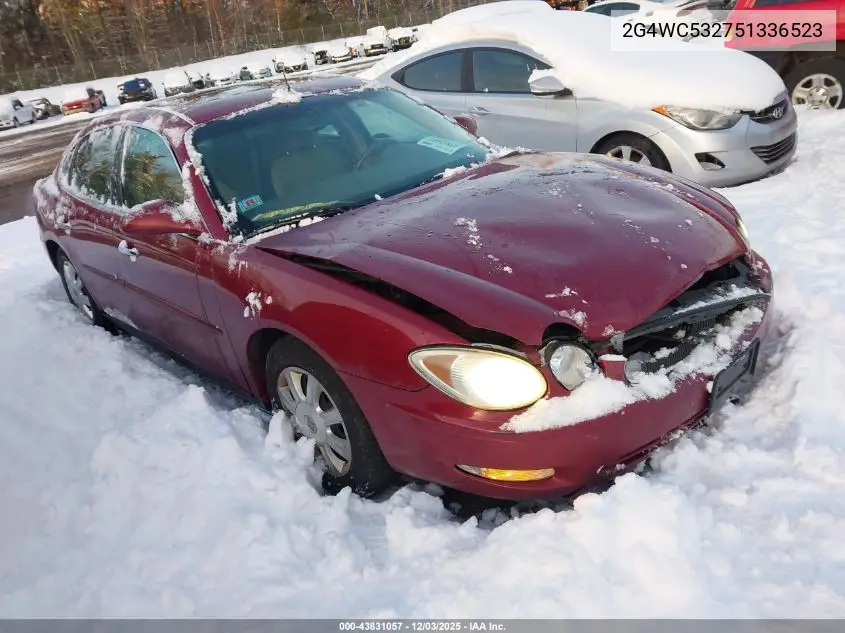 2G4WC532751336523 2005 Buick Lacrosse Cx