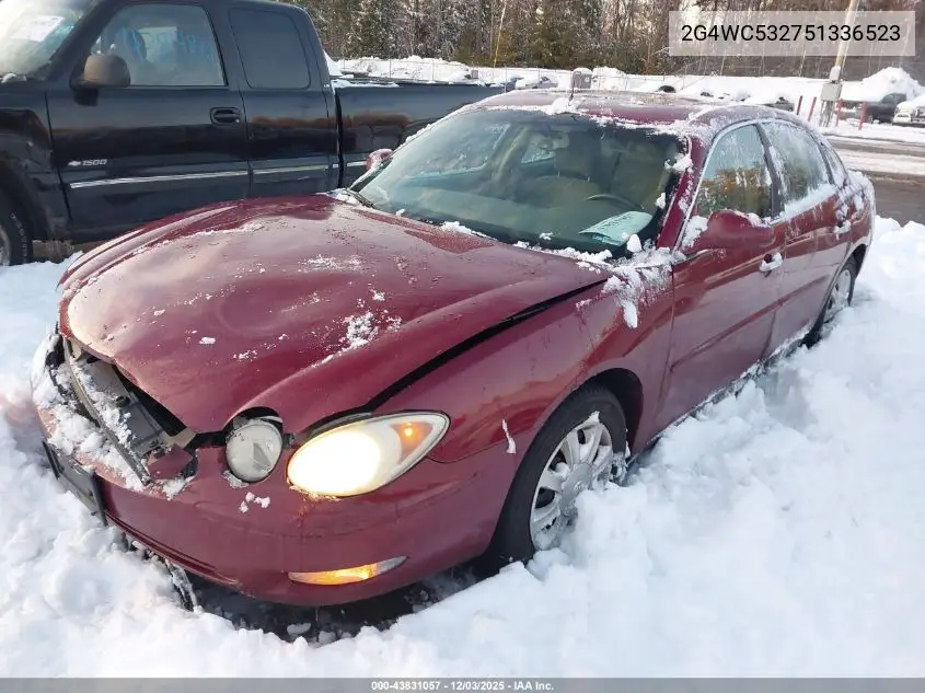 2G4WC532751336523 2005 Buick Lacrosse Cx