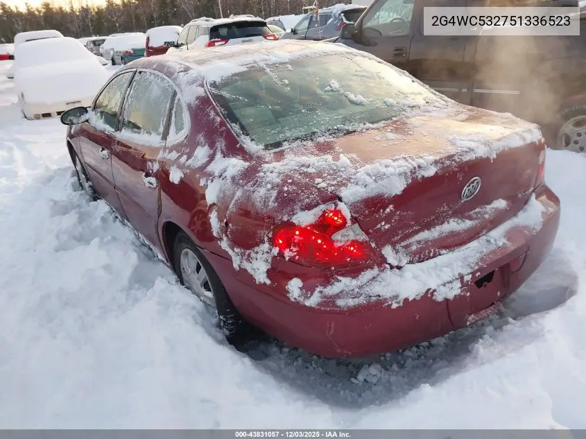 2G4WC532751336523 2005 Buick Lacrosse Cx