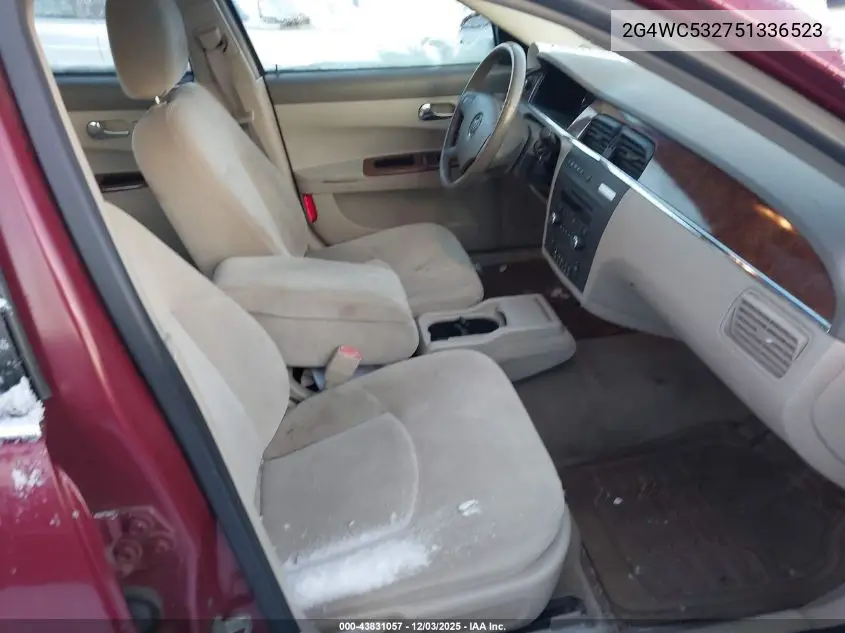 2G4WC532751336523 2005 Buick Lacrosse Cx