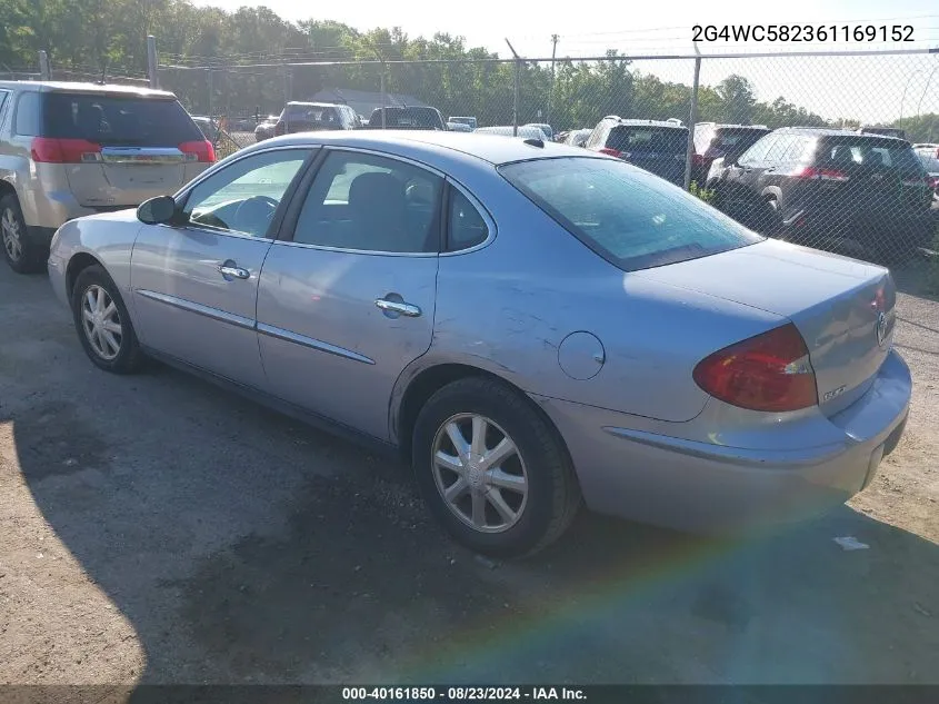 2006 Buick Lacrosse Cx VIN: 2G4WC582361169152 Lot: 40161850