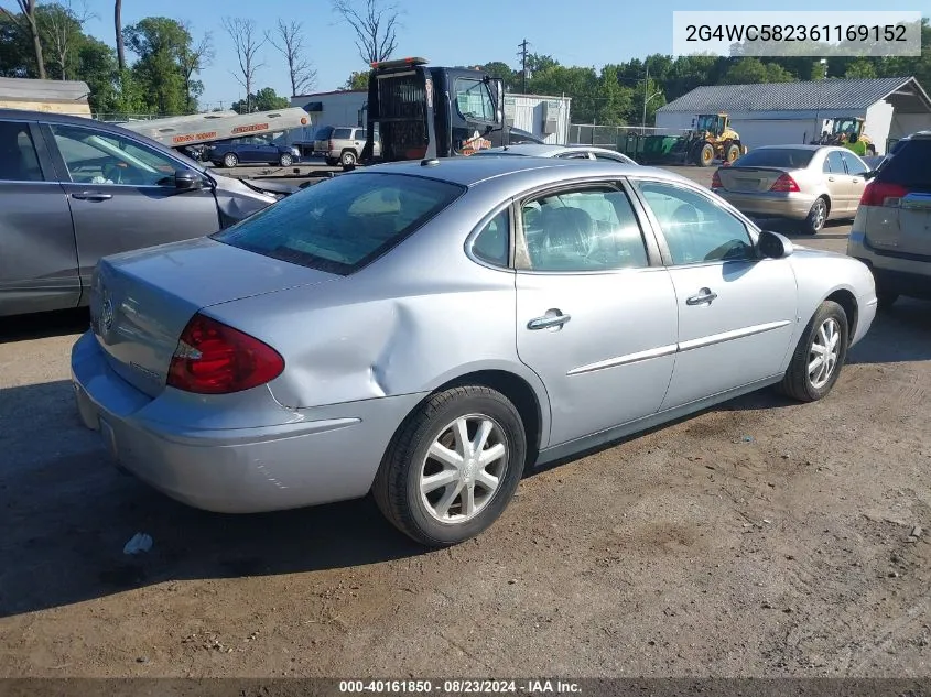 2006 Buick Lacrosse Cx VIN: 2G4WC582361169152 Lot: 40161850