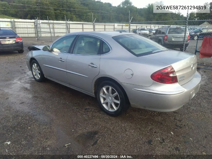 2G4WE587261294519 2006 Buick Lacrosse Cxs