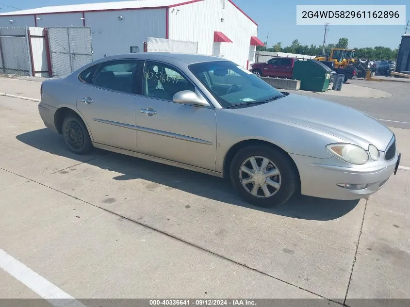 2006 Buick Lacrosse Cxl VIN: 2G4WD582961162896 Lot: 40336641