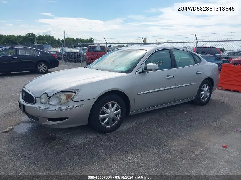 2G4WD582861313646 2006 Buick Lacrosse Cxl