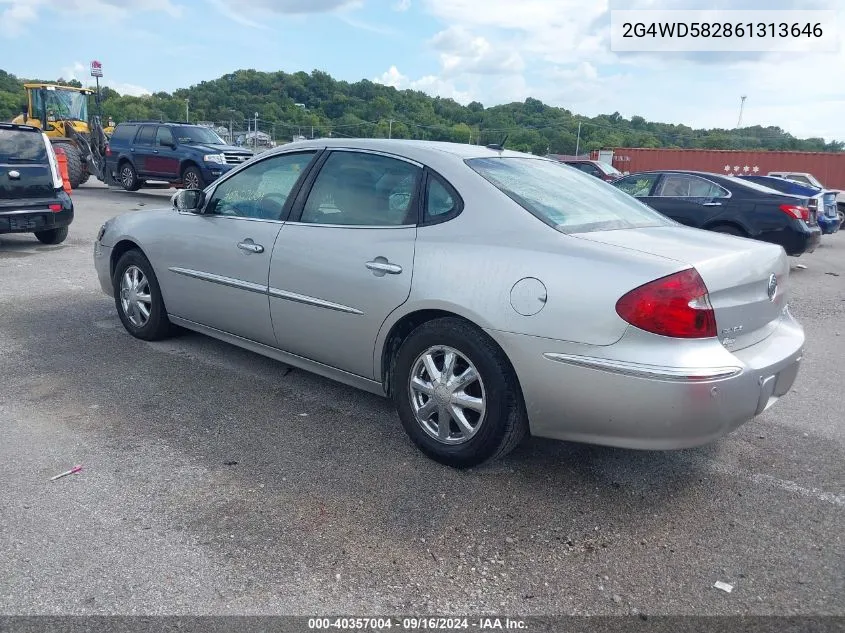 2G4WD582861313646 2006 Buick Lacrosse Cxl