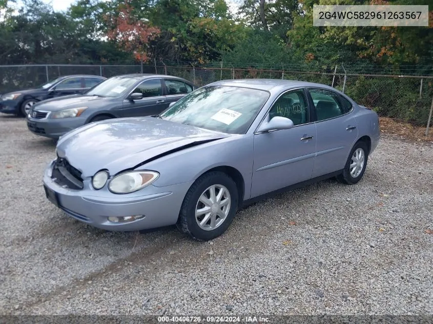 2006 Buick Lacrosse Cx VIN: 2G4WC582961263567 Lot: 40406726