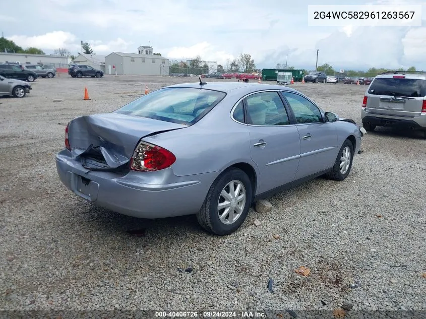 2G4WC582961263567 2006 Buick Lacrosse Cx