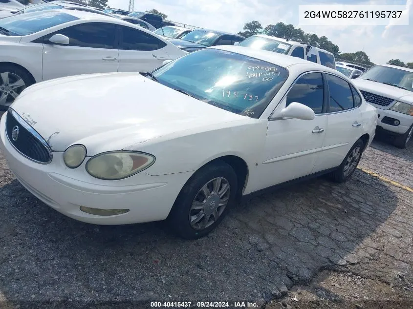 2G4WC582761195737 2006 Buick Lacrosse Cx