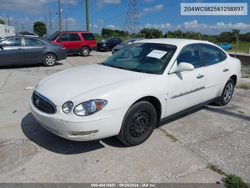 2006 Buick Lacrosse Cx VIN: 2G4WC582561258897 Lot: 40418607