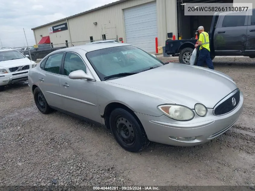 2006 Buick Lacrosse Cx VIN: 2G4WC582661130877 Lot: 40445281