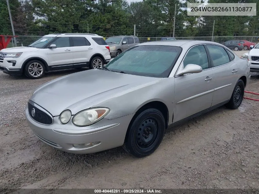 2006 Buick Lacrosse Cx VIN: 2G4WC582661130877 Lot: 40445281