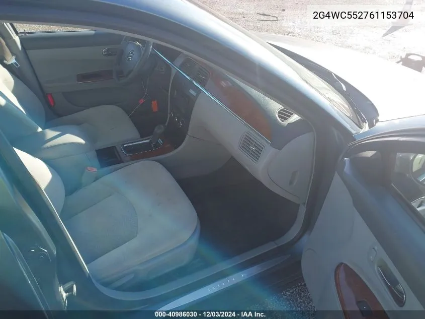 2006 Buick Lacrosse Cx VIN: 2G4WC552761153704 Lot: 40986030