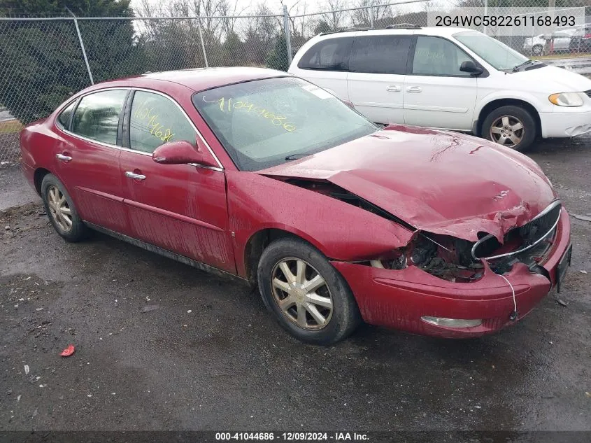 2006 Buick Lacrosse Cx VIN: 2G4WC582261168493 Lot: 41044686
