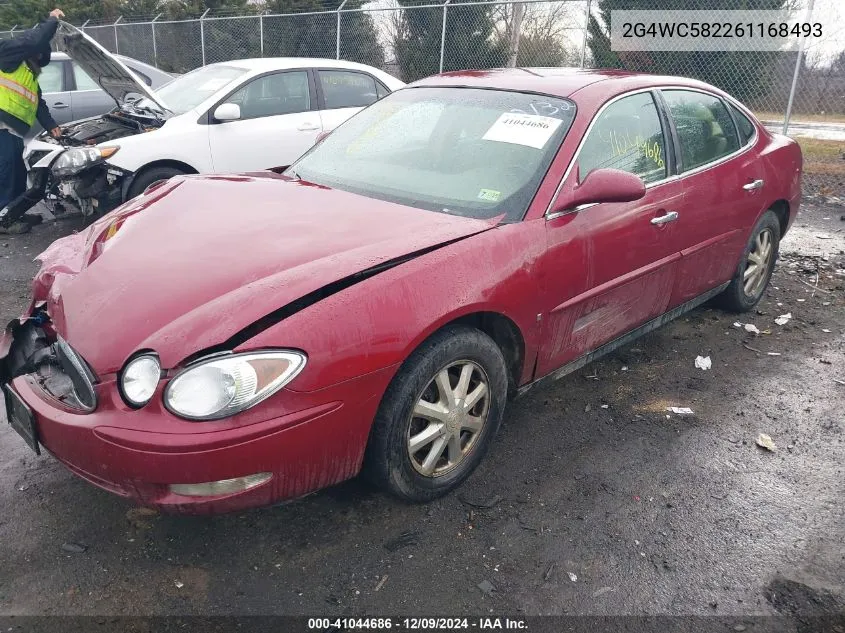 2006 Buick Lacrosse Cx VIN: 2G4WC582261168493 Lot: 41044686