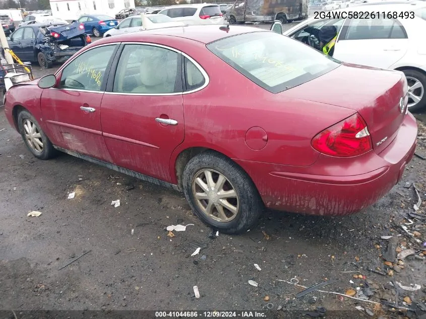 2006 Buick Lacrosse Cx VIN: 2G4WC582261168493 Lot: 41044686