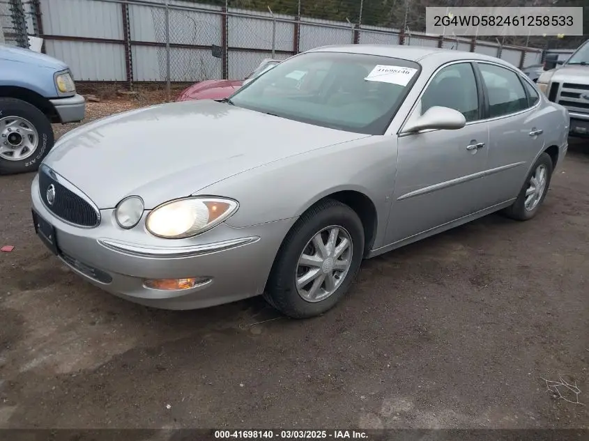 2006 Buick Lacrosse Cxl VIN: 2G4WD582461258533 Lot: 41698140