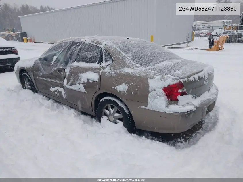 2G4WD582471123330 2007 Buick Lacrosse Cxl