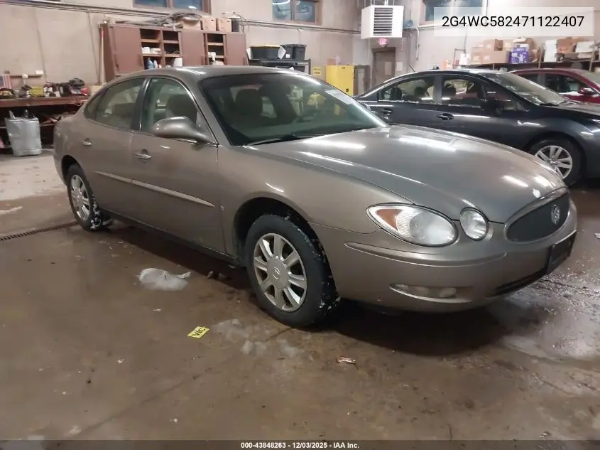 2G4WC582471122407 2007 Buick Lacrosse Cx