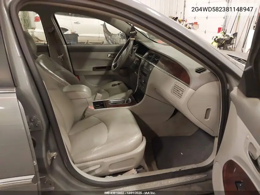 2G4WD582381148947 2008 Buick Lacrosse Cxl