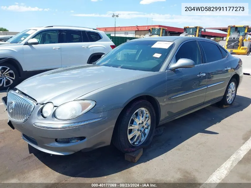 2009 Buick Lacrosse Cxl VIN: 2G4WD582991177273 Lot: 40177069