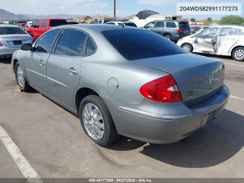 2009 Buick Lacrosse Cxl VIN: 2G4WD582991177273 Lot: 40177069