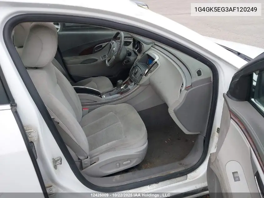 1G4GK5EG3AF120249 2010 Buick Allure/Lacrosse Cxl
