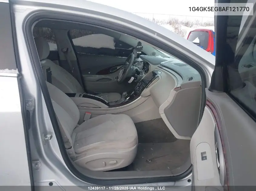 1G4GK5EG8AF121770 2010 Buick Lacrosse Cxl