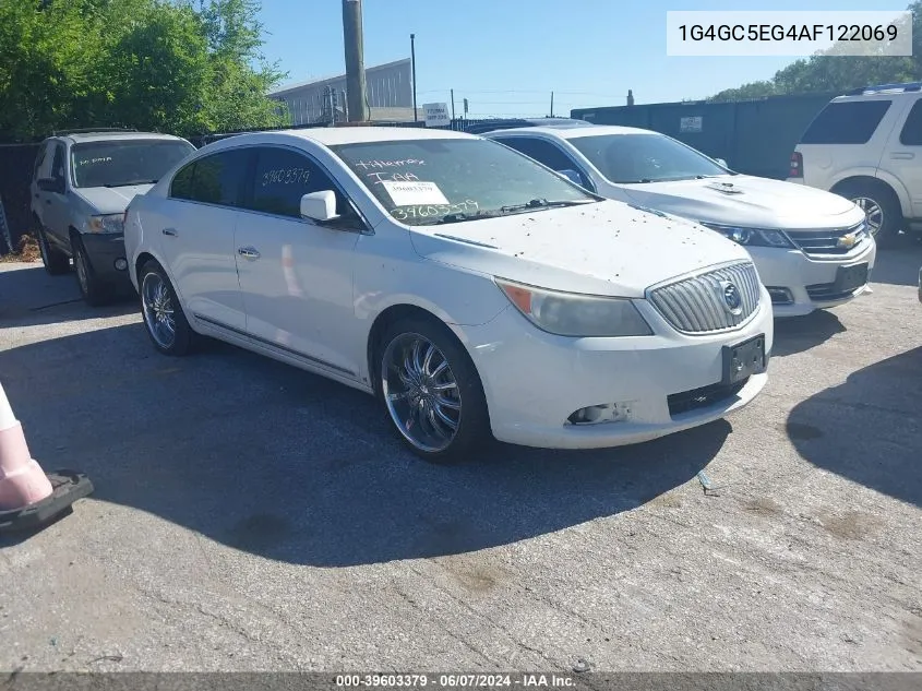 1G4GC5EG4AF122069 2010 Buick Lacrosse Cxl