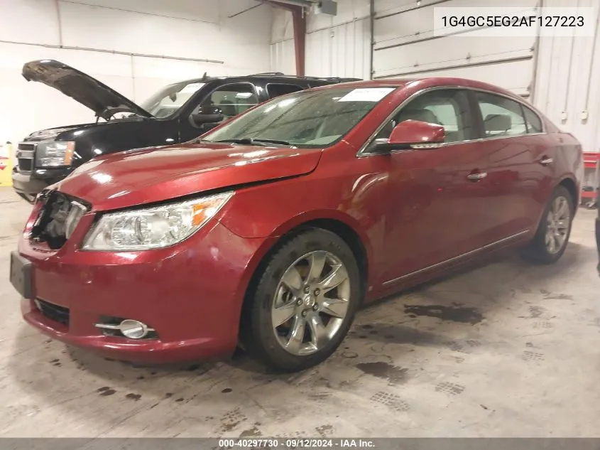 1G4GC5EG2AF127223 2010 Buick Lacrosse Cxl