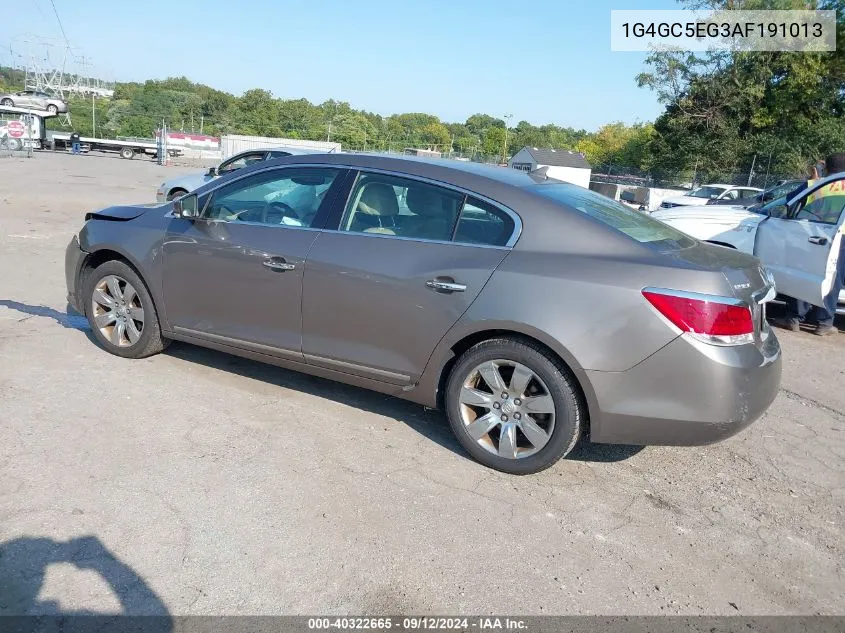 2010 Buick Lacrosse Cxl VIN: 1G4GC5EG3AF191013 Lot: 40322665