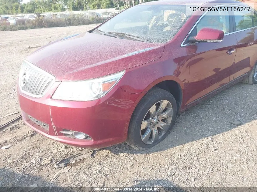 1G4GE5GV5AF166247 2010 Buick Lacrosse Cxs