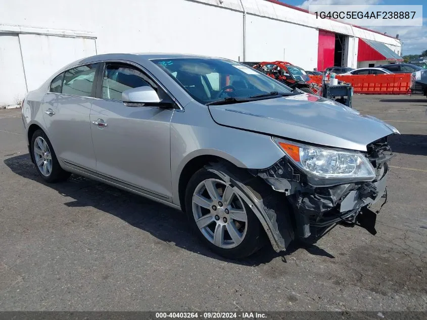 2010 Buick Lacrosse Cxl VIN: 1G4GC5EG4AF238887 Lot: 40403264