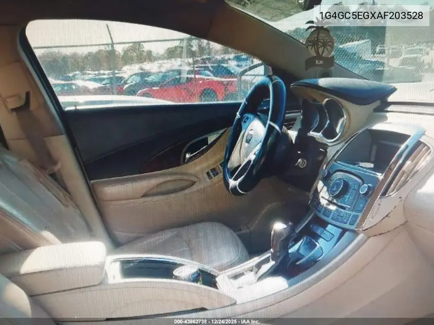 1G4GC5EGXAF203528 2010 Buick Lacrosse Cxl