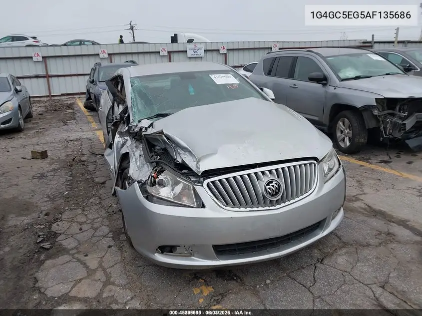 1G4GC5EG5AF135686 2010 Buick Lacrosse Cxl