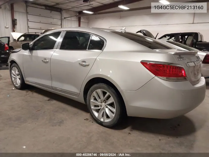 2011 Buick Lacrosse Cxl VIN: 1G4GC5EC9BF213160 Lot: 40256746