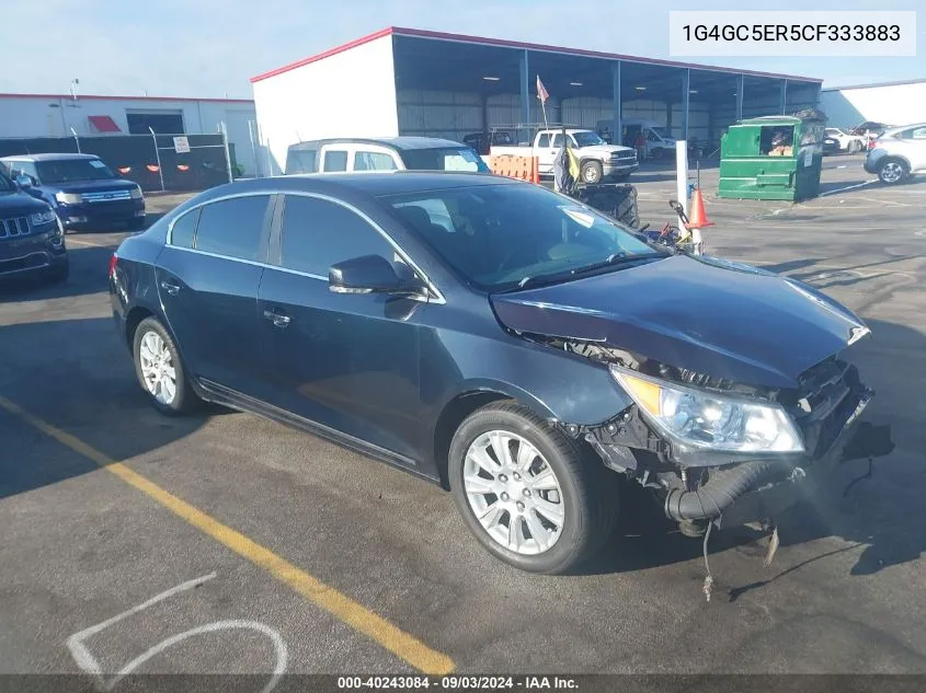 2012 Buick Lacrosse Leather Group VIN: 1G4GC5ER5CF333883 Lot: 40243084