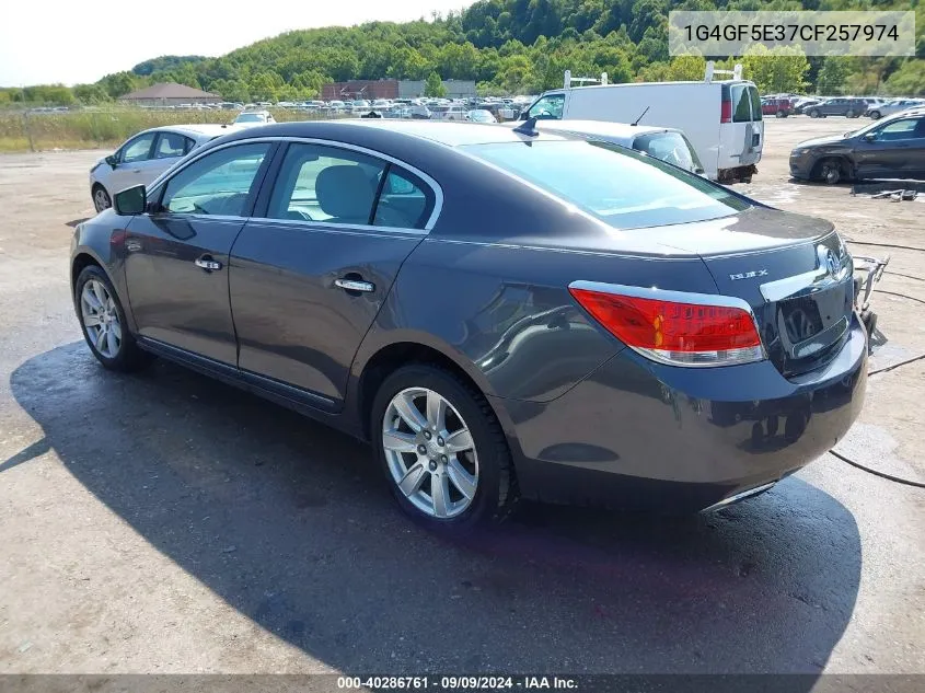 1G4GF5E37CF257974 2012 Buick Lacrosse Premium 2 Group