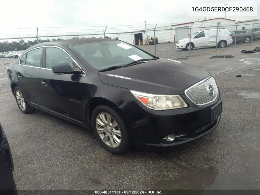 2012 Buick Lacrosse Premium 1 Group VIN: 1G4GD5ER0CF290468 Lot: 40311131