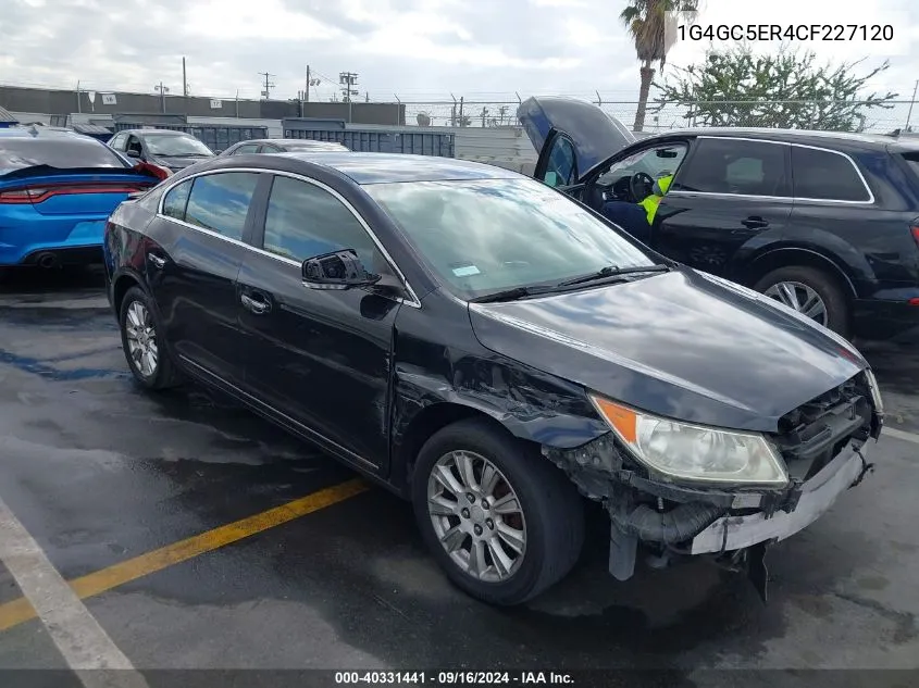 1G4GC5ER4CF227120 2012 Buick Lacrosse Leather Group