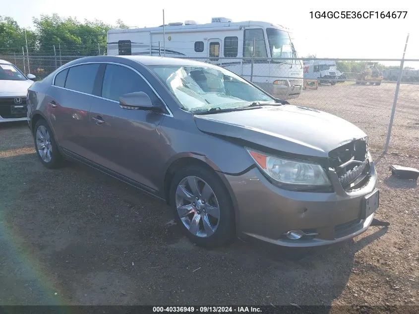 1G4GC5E36CF164677 2012 Buick Lacrosse Leather Group