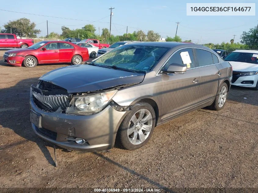 1G4GC5E36CF164677 2012 Buick Lacrosse Leather Group