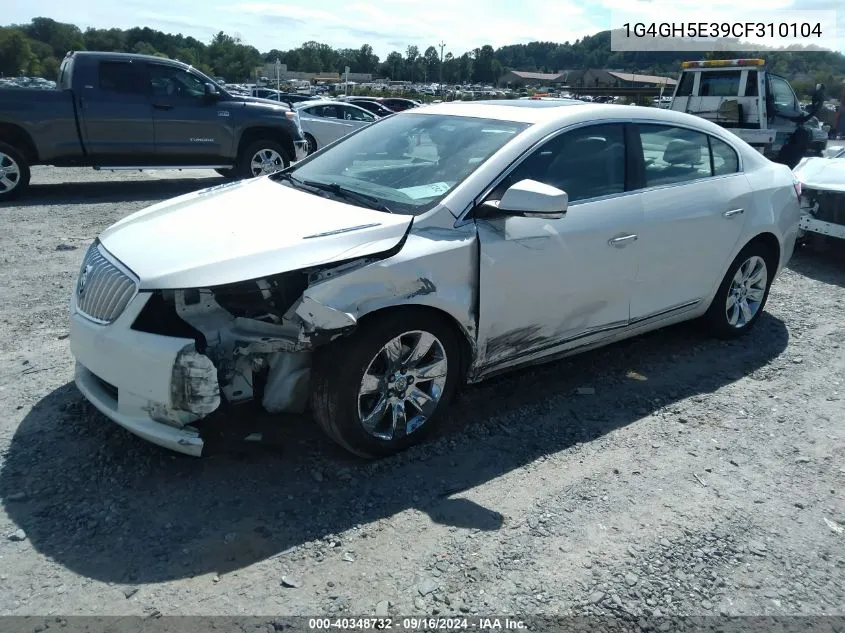 1G4GH5E39CF310104 2012 Buick Lacrosse Premium 3 Group