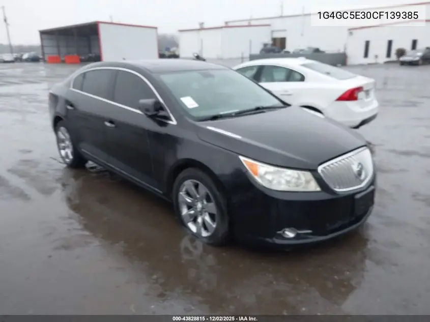 1G4GC5E30CF139385 2012 Buick Lacrosse